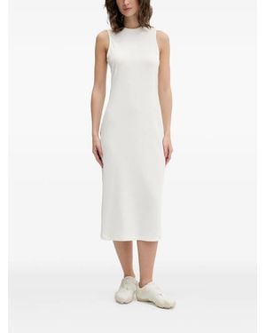 adidas Robe Mi-Longue Nervurée À Design Sans Manches - White