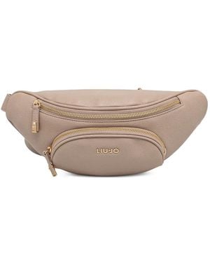 Liu Jo Belt Bag With Logo - Natural