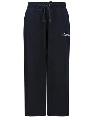 Off-White c/o Virgil Abloh Pantalon De Jogging À Logo Imprimé - Bleu