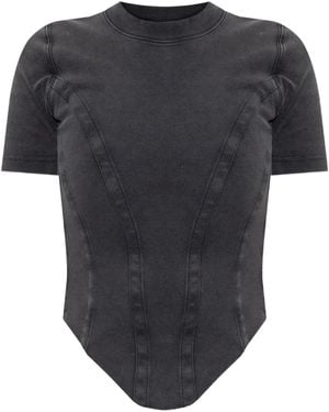 Balenciaga Corseted Tshirt - Grey