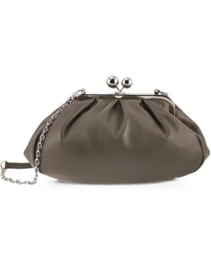 Weekend by Maxmara Medium Pasticcino Leather Tote Bag - Brown