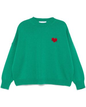 Giada Benincasa Maglione Ciao Amore - Verde