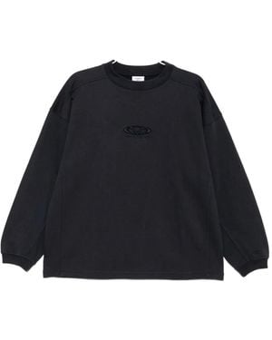 Vetements Oval Logo Hoodie - Blue