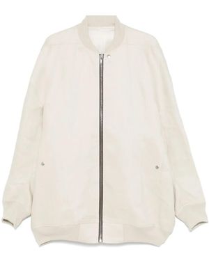 Rick Owens Jumbo Flight Jacket - White