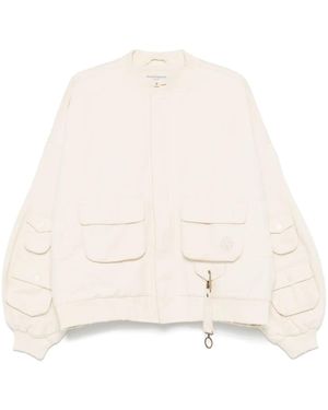 UNTITLED ARTWORKS Washed Cargo Bomberjacke - Natur