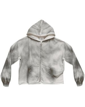 NORMFORM Hoodie Superposé À Effet Usé - Metallic