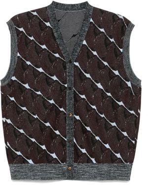 JNBY Printed Cardigan - Black