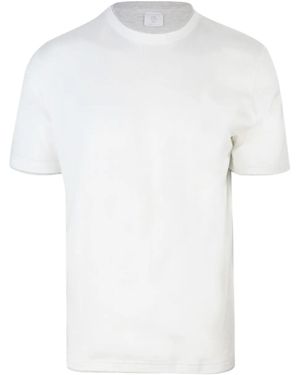 Eleventy Cotton Crew-Neck T-Shirt - White