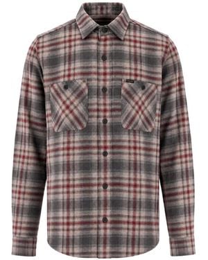 Filson Chemise Rangeland Boutonnée À Carreaux - Grey