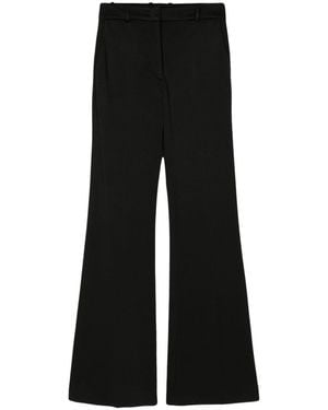 JOSEPH Mid-Rise Flared Pants - Black