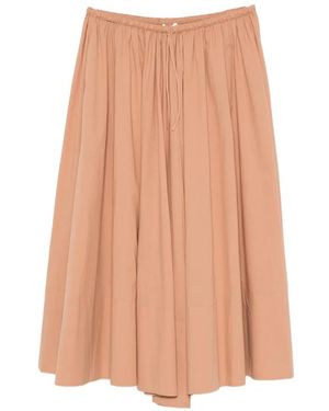 By Malene Birger Drawstring-Waist Maxi Skirt - Pink