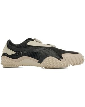 PUMA Mesh-Panelled Trainers - Black