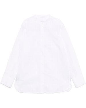 Maison Kitsuné Grid Pattern Shirt - White