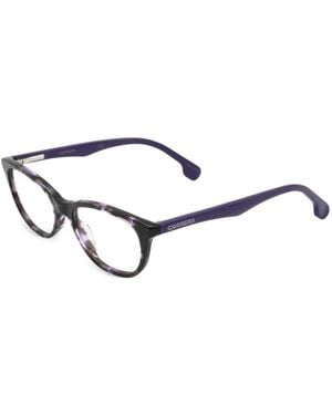 Carrera Tortoiseshell-Effect Glasses - Blanc