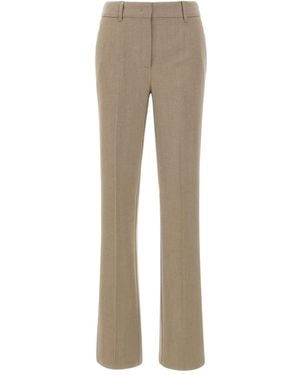 Marella Welt-Pocket Pants - Natural