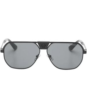 Versace Medusa Greca Sunglasses - Grey