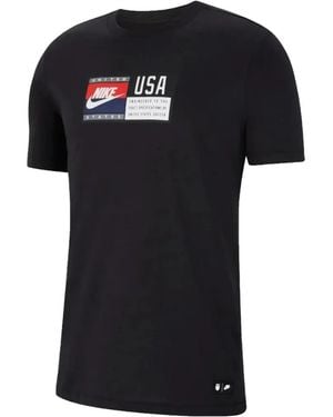 Nike U. Soccer T-Shirt - Black