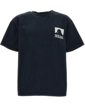 Rhude Graphic-print T-shirt - Azul