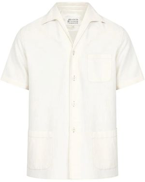 Maison Margiela Short-Sleeve Shirt - White