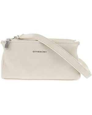 Givenchy Bolso De Hombro Pandora De Piel - Neutro