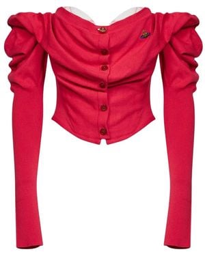 Vivienne Westwood Coquette Corset Top - Red