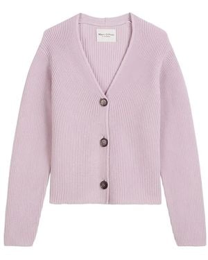 Marc O' Polo Cárdigan con cuello en V - Rosa