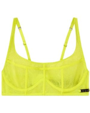DIESEL Longline Bralette - Yellow