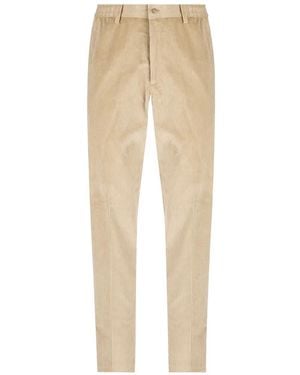 Tagliatore Corduroy Pants - Natural