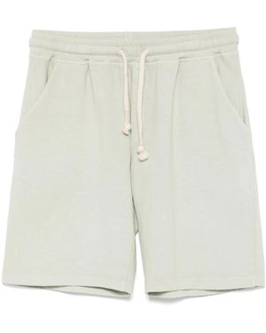 Eleventy Jersey Shorts - White