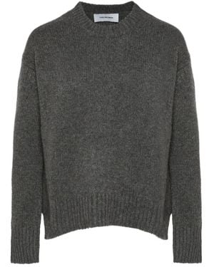 Yves Salomon Regular Cashmere Sweater - グレー