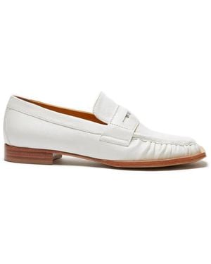LILI CURIA Frances Penny Loafers - White