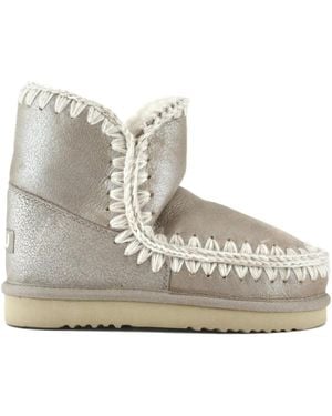 Mou Eskimo 18 Ankle Boots - Natural