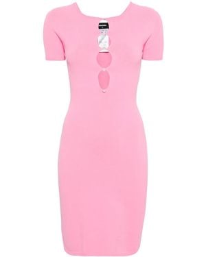 DSquared² Gebreide Jurk - Roze