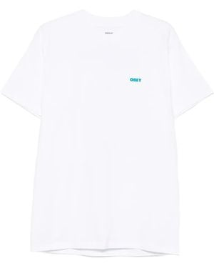 Obey Logo T-Shirt - White