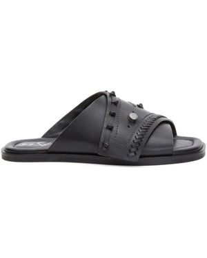 3.1 Phillip Lim Sandalen Mit Überkreuzten Riemen - Grau