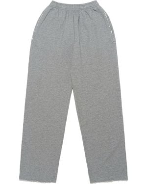 Mainless Distressed Track Trousers - Grey
