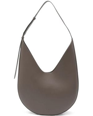 Aesther Ekme Leather Shoulder Bag - Grey