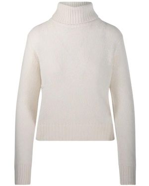 Be You Ribbed-Knit Turtleneck Sweater - White