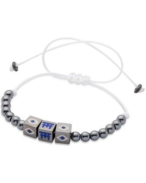 Anil Arjandas Pulsera Con Diseño De Dados - Blanco