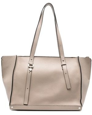 Cromia Kathrine Leather Tote Bag - ナチュラル