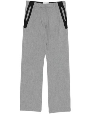 Coperni Contrast Panel Trousers - Grey