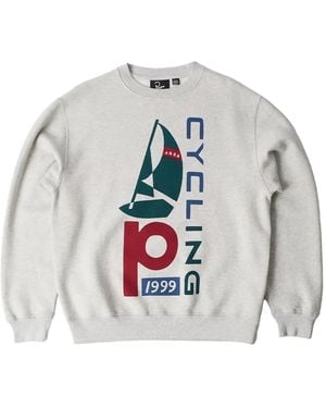 by Parra Sail Bike Crew-neck Sweatshirt - グレー