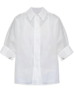Jil Sander Short Sleeve Shirt - White