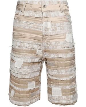 Who Decides War Panelled Shorts - Blue