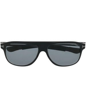 Tom Ford スクエアフレーム サングラス - ブラック