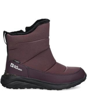 Jack Wolfskin Dromoventure Texapore Quilted Boots - Purple