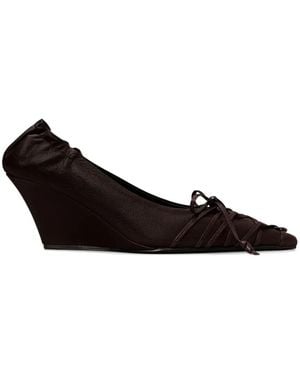 Tory Burch Wedge-Pumps Mit Schnürung - Schwarz