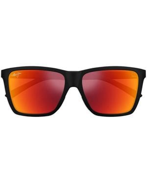 Maui Jim Cruzem Square-Frame Sunglasses - Pink
