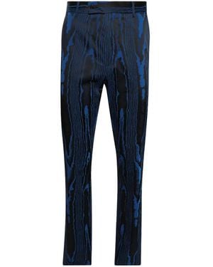 Martine Rose Tailored Straight Trousers - Blue
