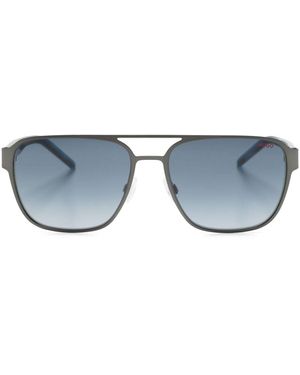 HUGO Pilot-Frame Sunglasses - Blue